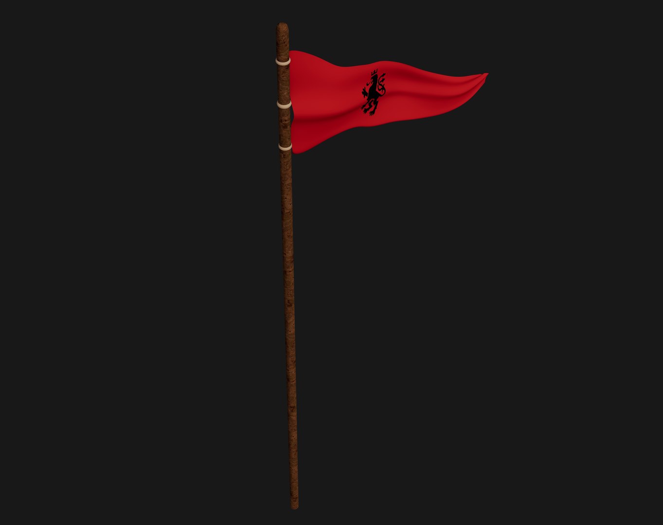 Free 3D Model Ancient Free Flag - TurboSquid 1953427