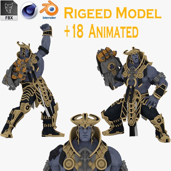 3D model 3D Thanos model