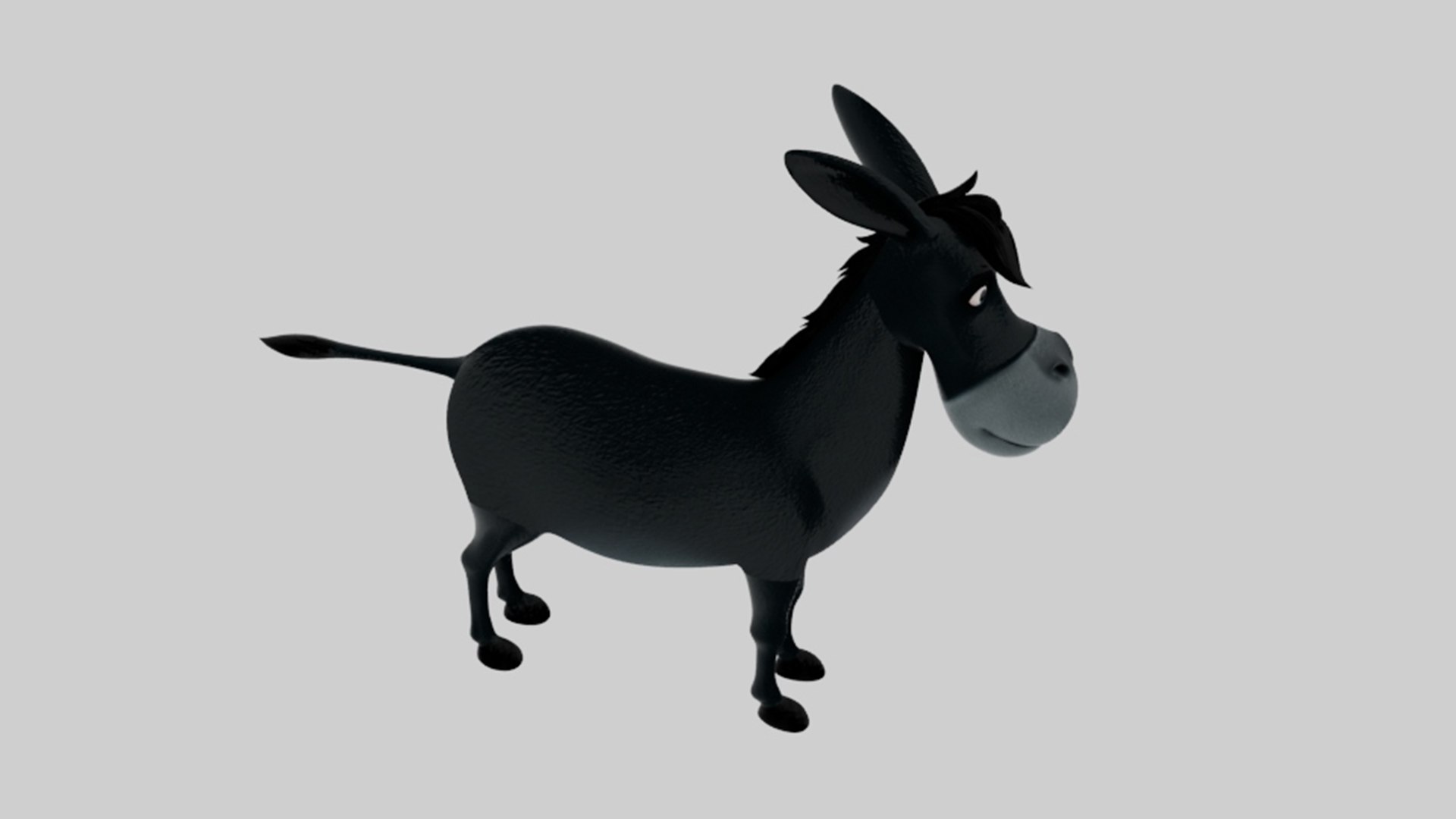 Donkey Model 3D - TurboSquid 1990658