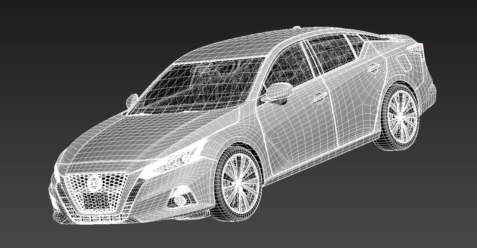 Nissan Altima 2020 Model - TurboSquid 1390675