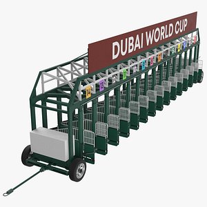 Horse Racing Starting Gates Dubai World Cup 14 Slots