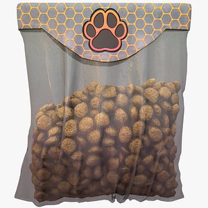 Dog Pet Cat  Dry Food 3D model