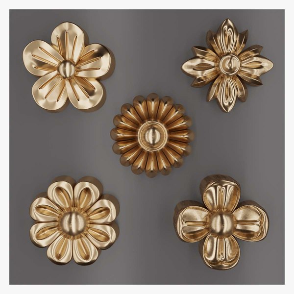 3D Trim Ornament 62 model - TurboSquid 1910446