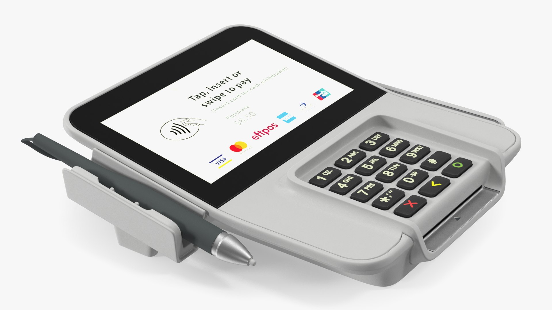 Payment Terminal 3D Model - TurboSquid 2058182