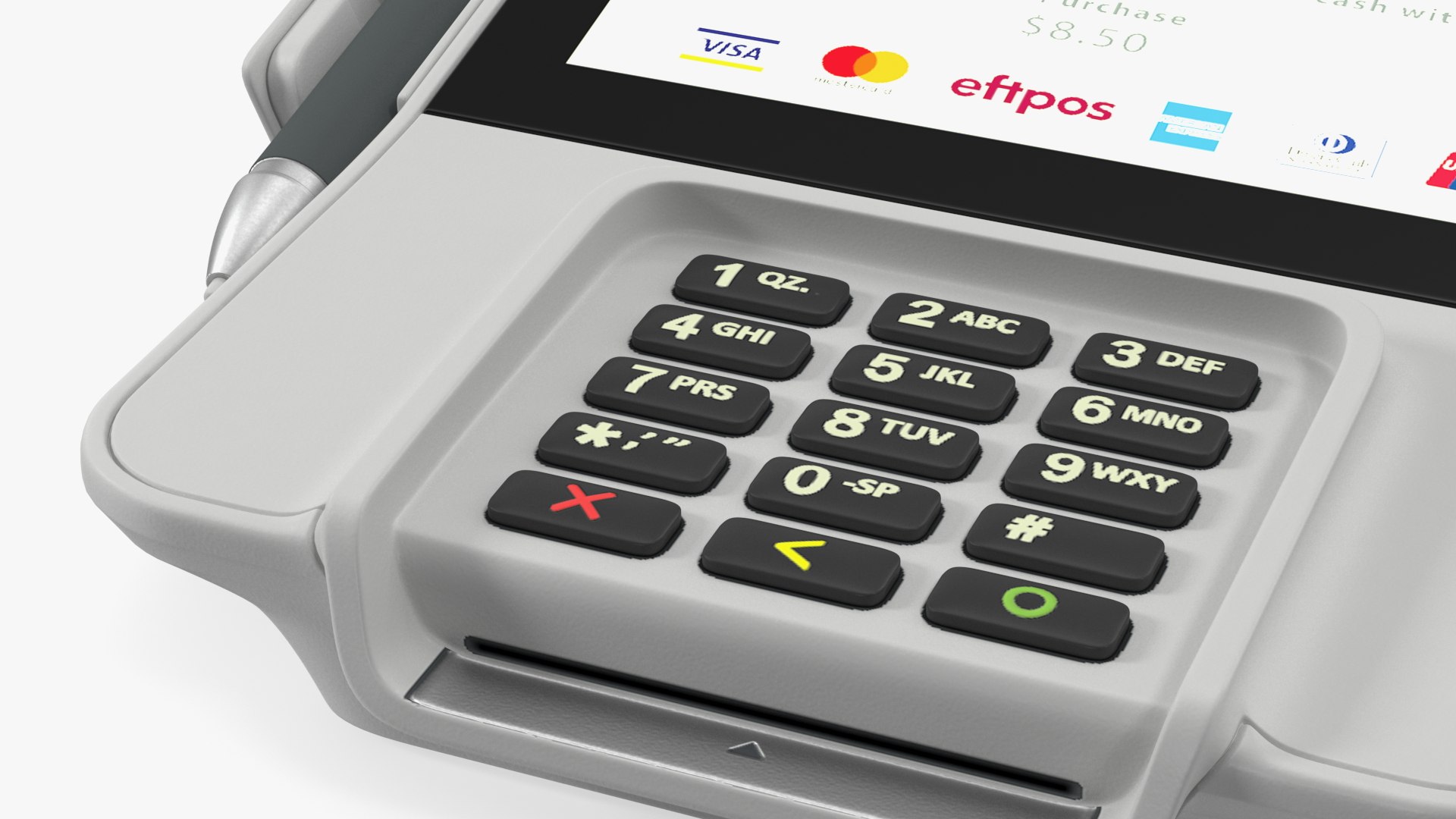 Payment Terminal 3D Model - TurboSquid 2058182