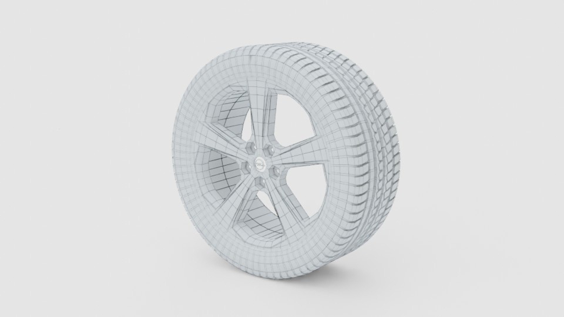 3D Model Opel Mokka Wheel With Rim - TurboSquid 2160382