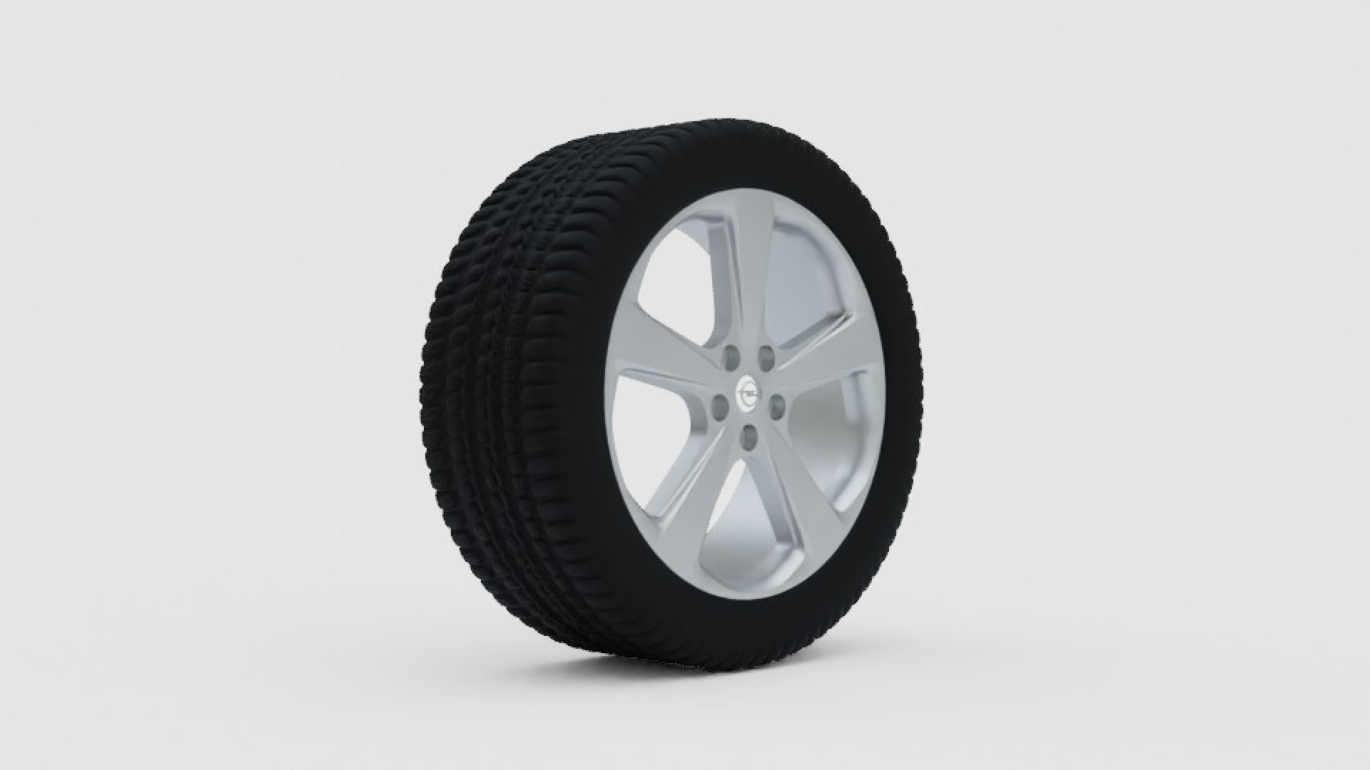 3D Model Opel Mokka Wheel With Rim - TurboSquid 2160382