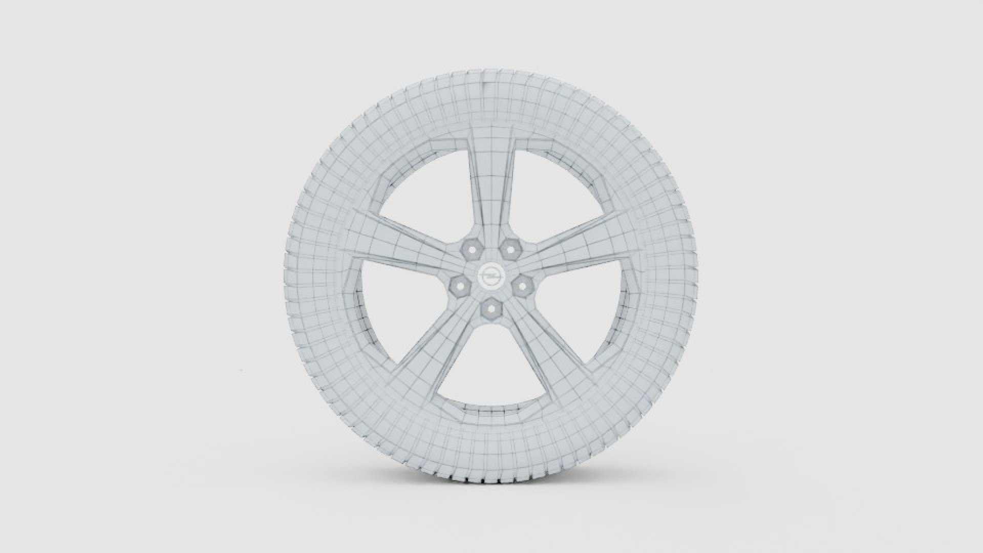 3D Model Opel Mokka Wheel With Rim - TurboSquid 2160382
