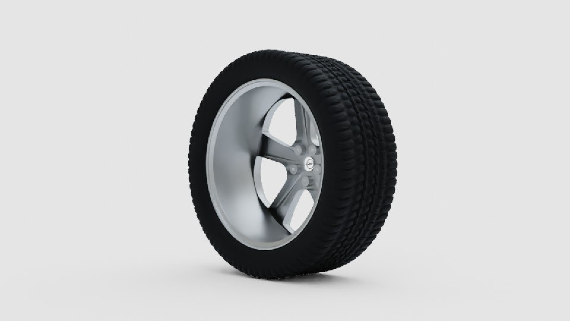 3D Model Opel Mokka Wheel With Rim - TurboSquid 2160382