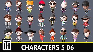 Characters 5 06 3D model