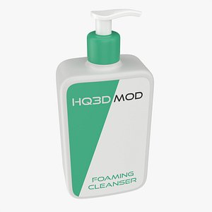 Pump dispenser bottle mockup 02