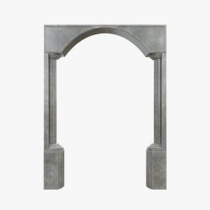 Concrete Arch 3D model