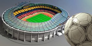 3D grand stadium model