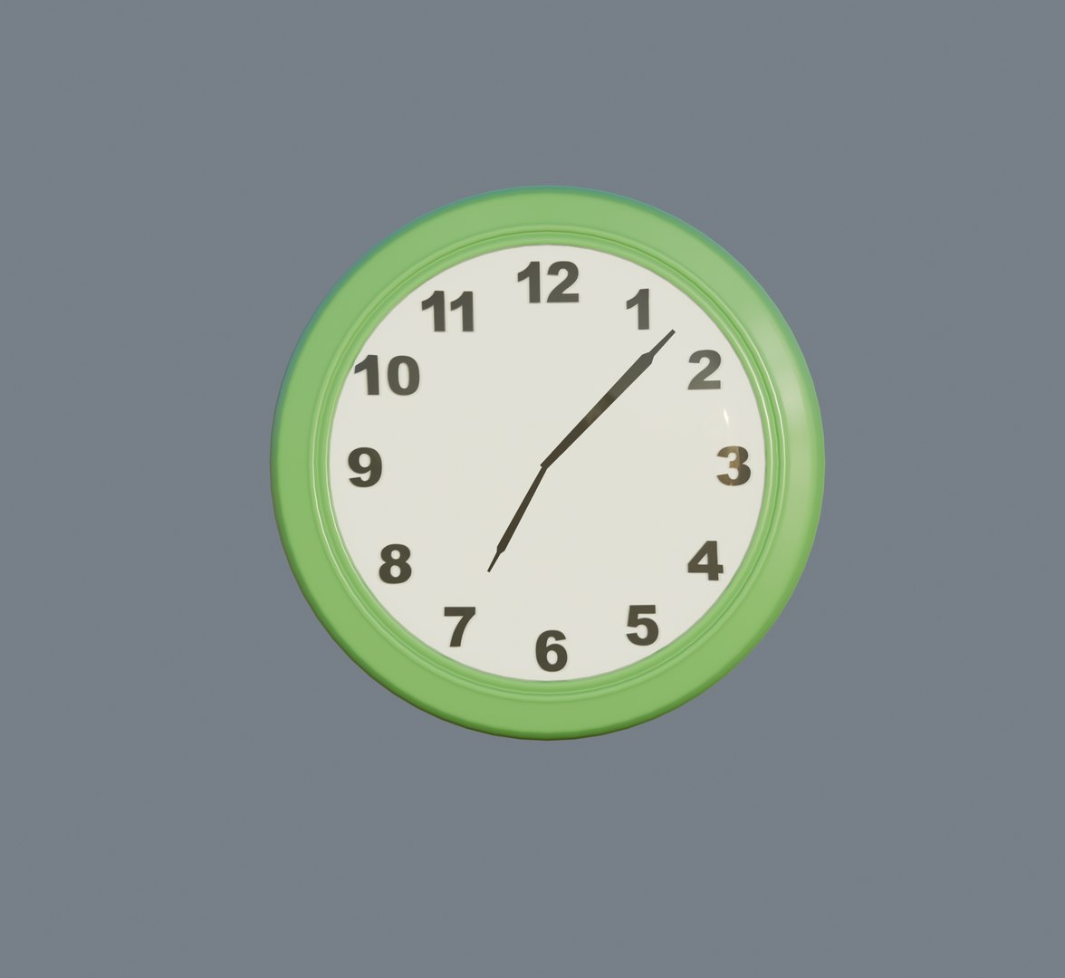 green clock 3D model https://p.turbosquid.com/ts-thumb/Ti/334Ey1/vv8RJ8XP/screenshot20190506at10.55.16am/png/1575552995/1920x1080/fit_q87/e8ad708d77e680a37f1bac31eb74f157e722b426/screenshot20190506at10.55.16am.jpg