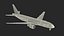 ボーイング777-200ユナイテッド航空リグ3Dモデル