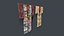 Hanging Kimono Lowpoly