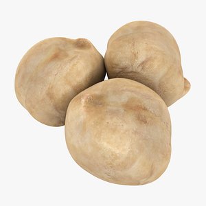 3D realistic garbanzo beans