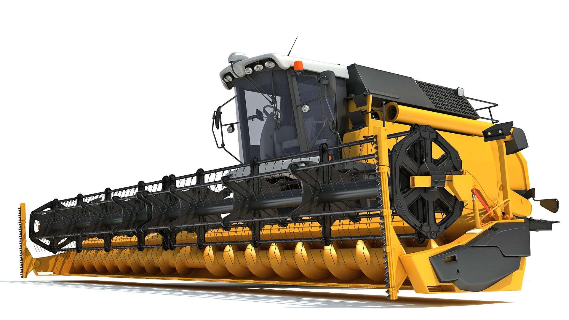 Combine harvester 3D model - TurboSquid 1692513