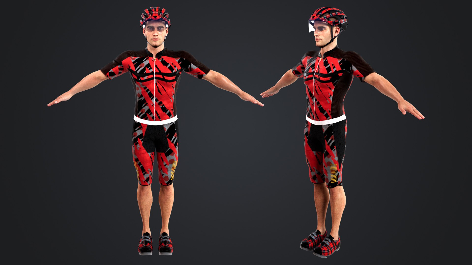 Bicycle Rider Model - TurboSquid 2290256
