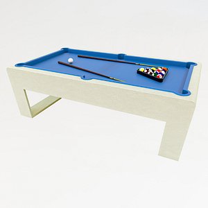Modern Minimalist Pool Table