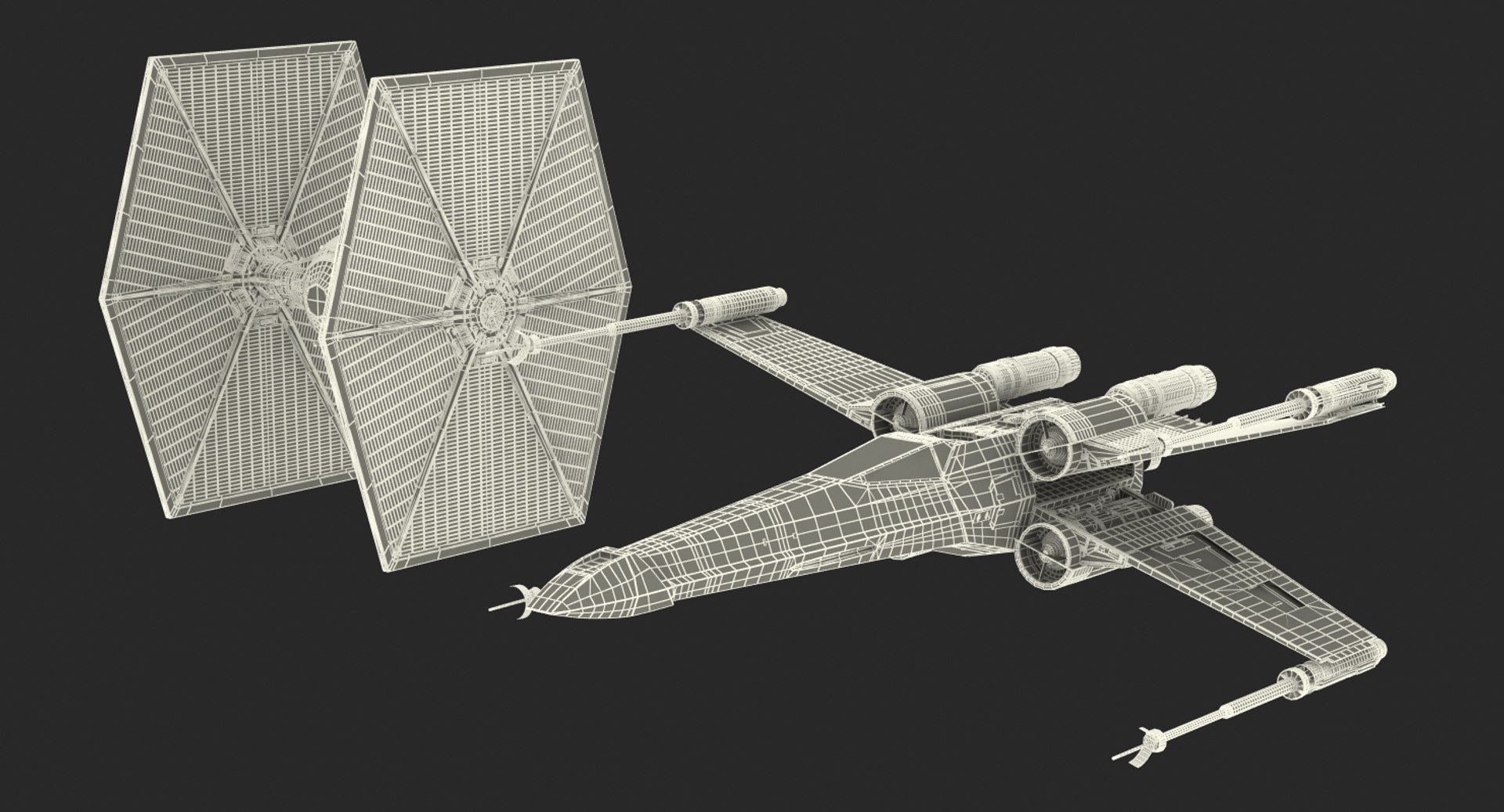 star wars 3D model https://p.turbosquid.com/ts-thumb/Ti/DWl1Kj/LVgaKdzW/starwarscollection3dmodels108/jpg/1496677145/1920x1080/fit_q87/cb354c823376f5a221b33c84bf2c280671d20de5/starwarscollection3dmodels108.jpg