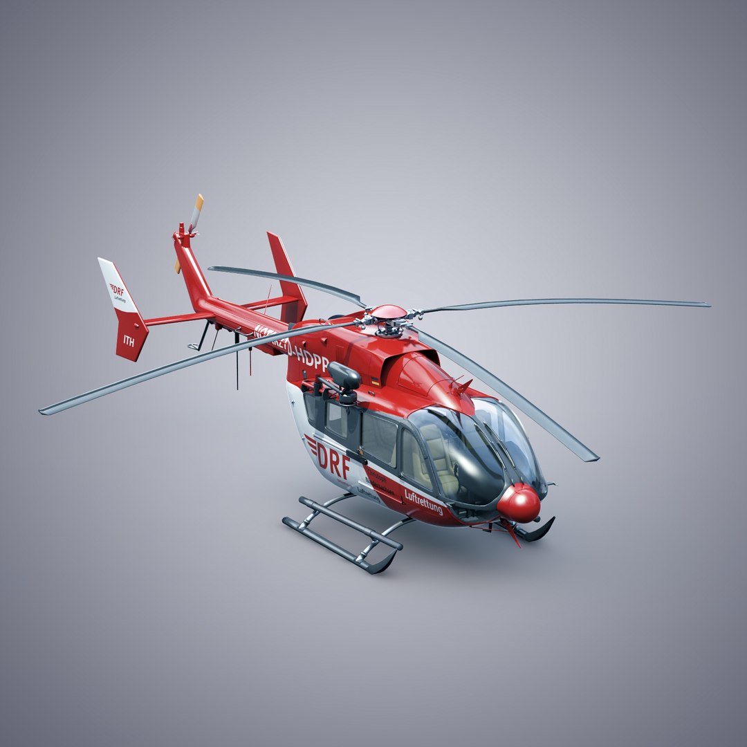3d eurocopter ec 145