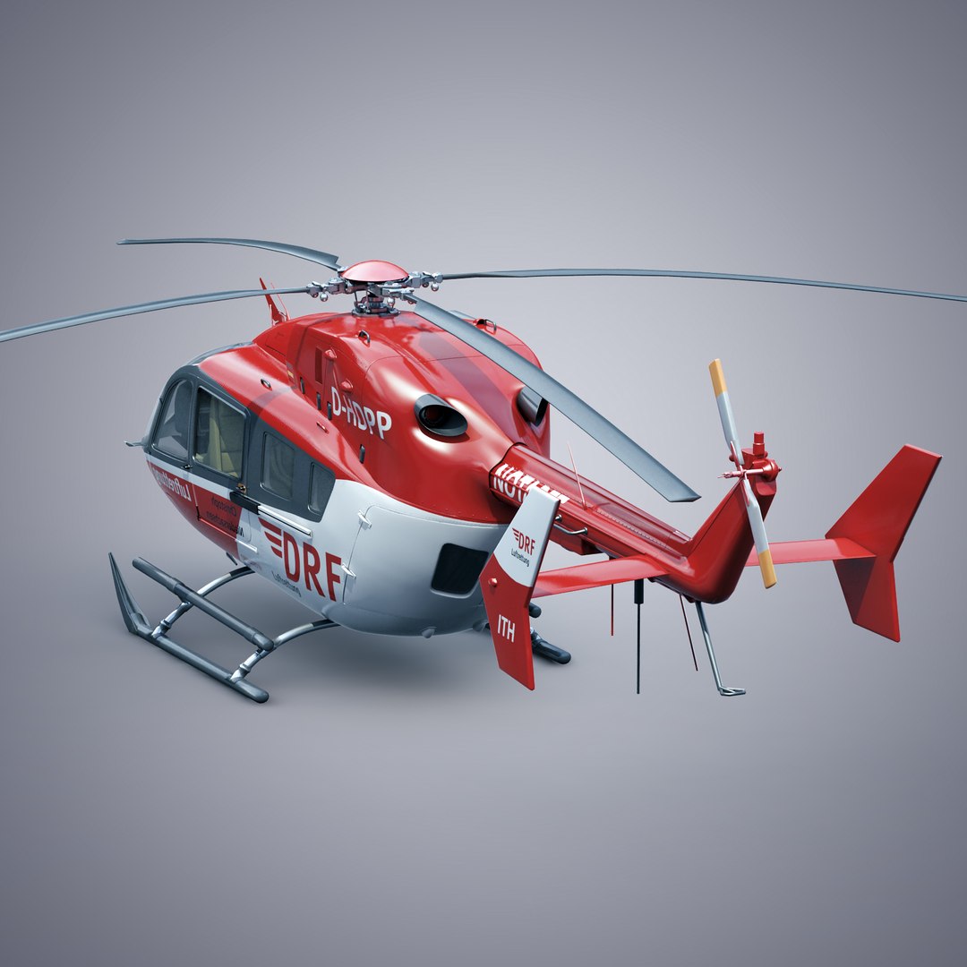 3d eurocopter ec 145