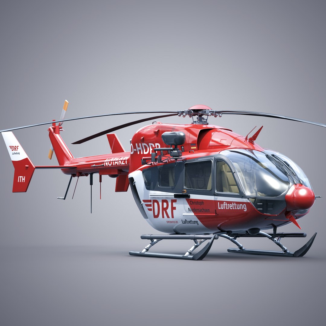 3d eurocopter ec 145