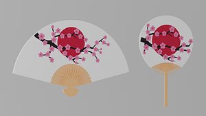 Japanese Hand Fan 1