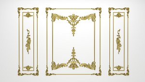 decor frame 3D model