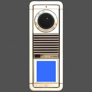 3dsmax intercom security camera
