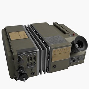 3D ANPEQ-1 SOFLAM Laser Designator model
