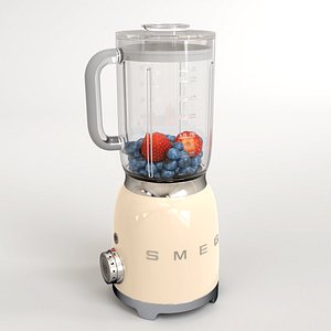 Smeg Blender Retro style Creme