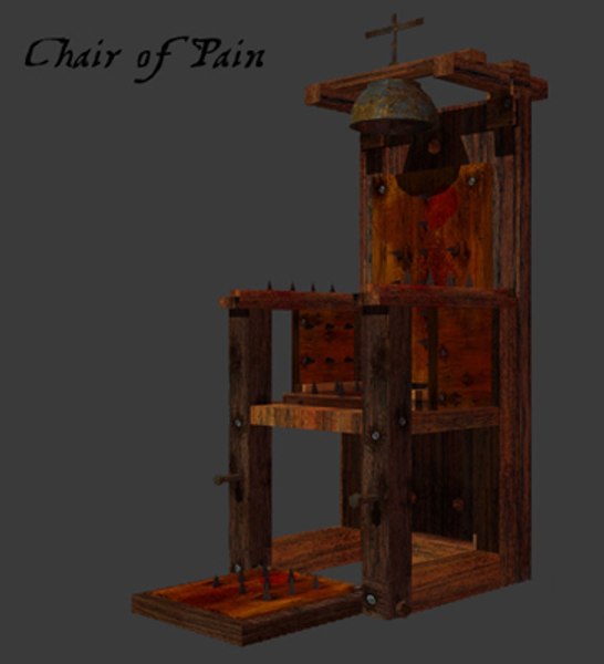 3d chair pain