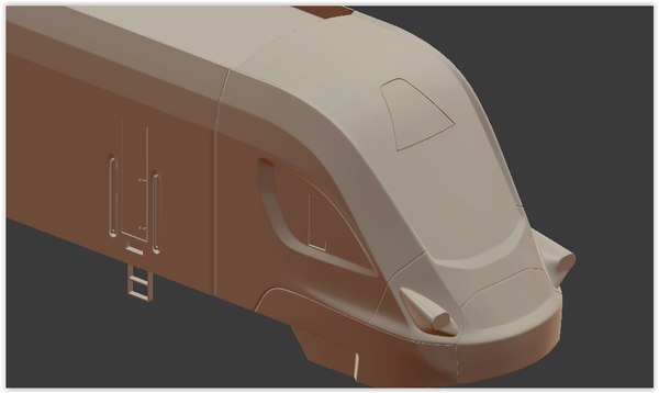 3D ivolga train model - TurboSquid 1385772