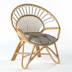 3D chair natural
