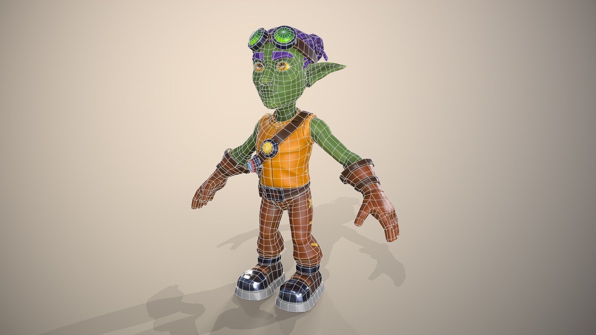 3D Model Goblin Mechanic - TurboSquid 1993256