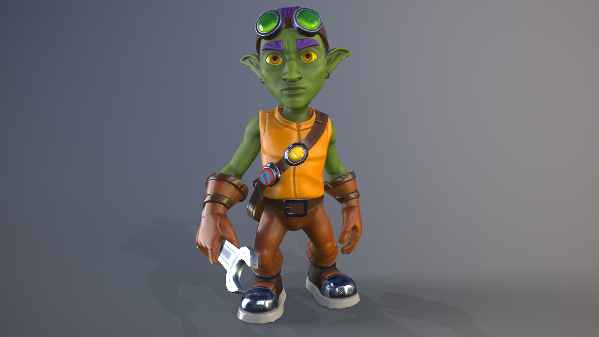 3D Model Goblin Mechanic - TurboSquid 1993256