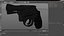 Piccolo revolver nero