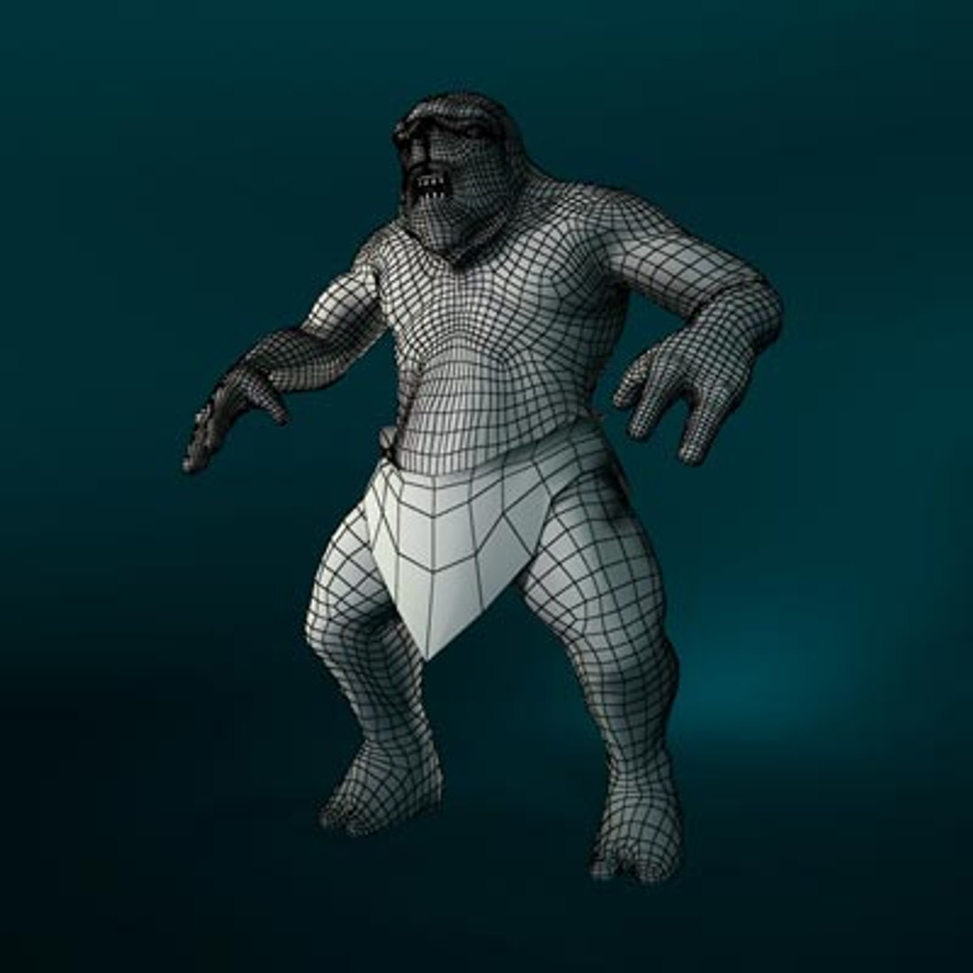 3d Max Cave Troll Fantasy Creatures