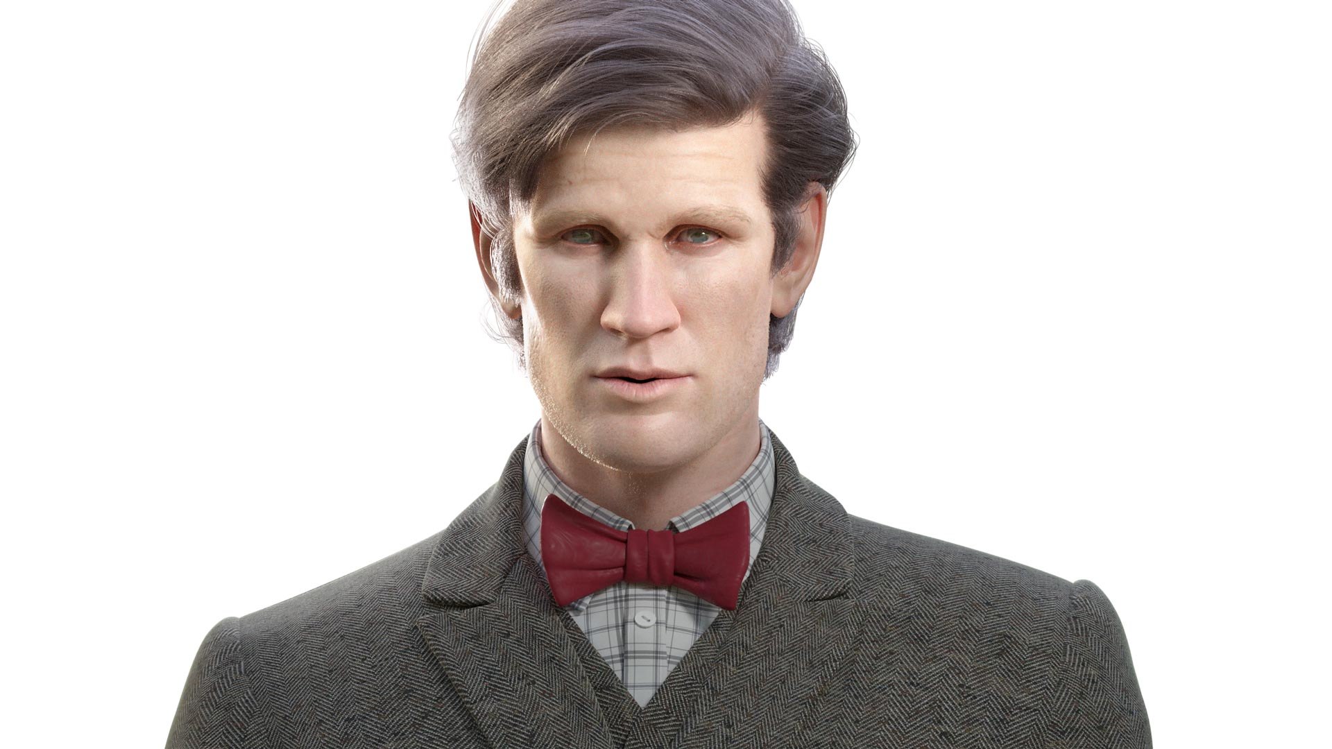 modelo 3d Retrato 3D de Matt Smith gratis - TurboSquid 2249776