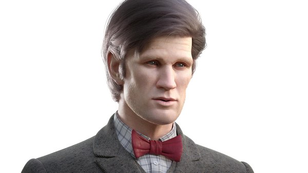 modelo 3d Retrato 3D de Matt Smith gratis - TurboSquid 2249776