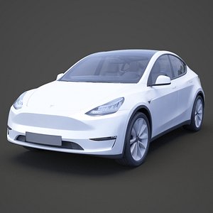 Tesla Model Y 2021 3D model