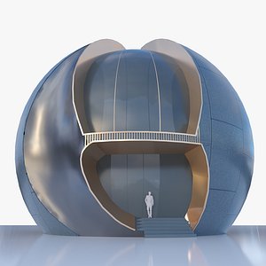 Future Sphere building 3D