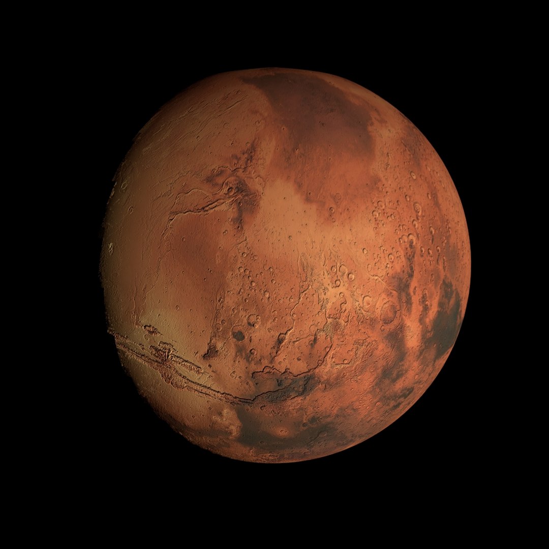 Mars 8k 3d Model