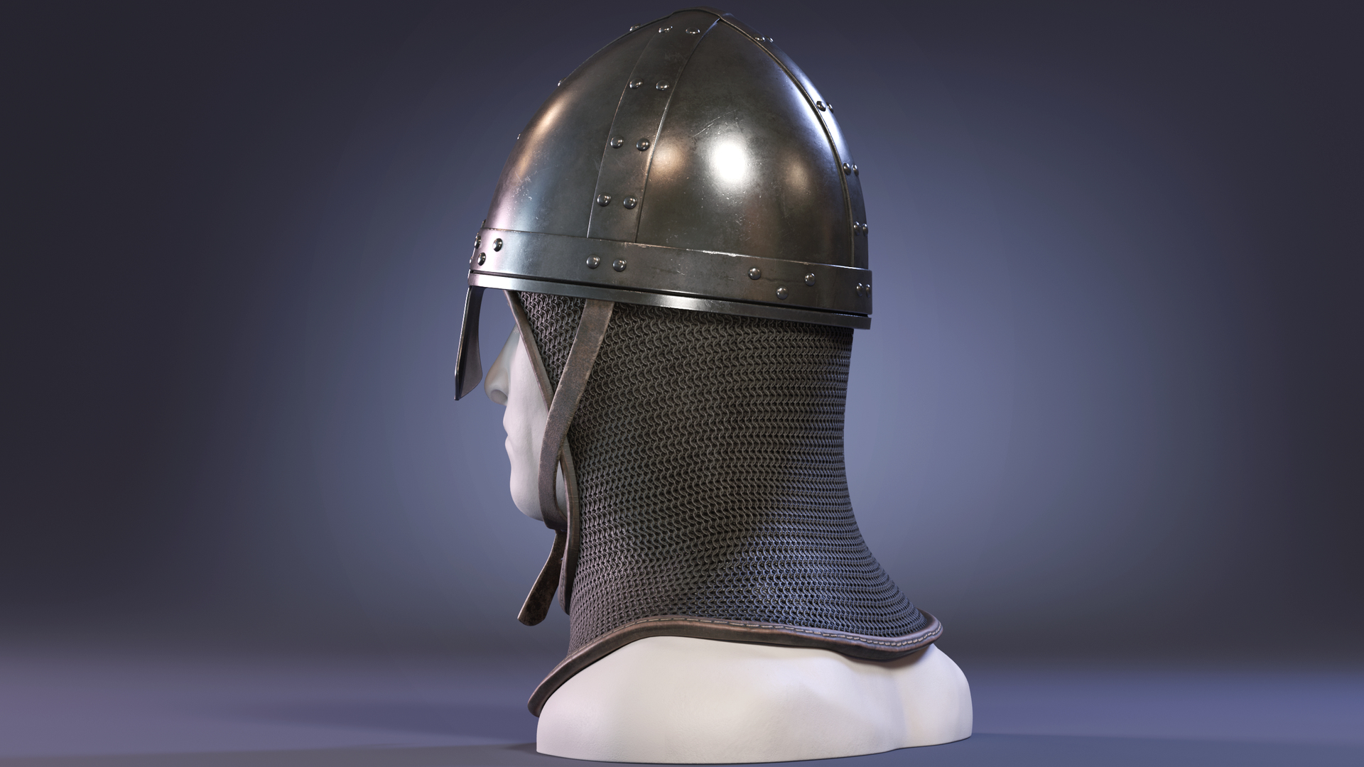 3d model nose helmet