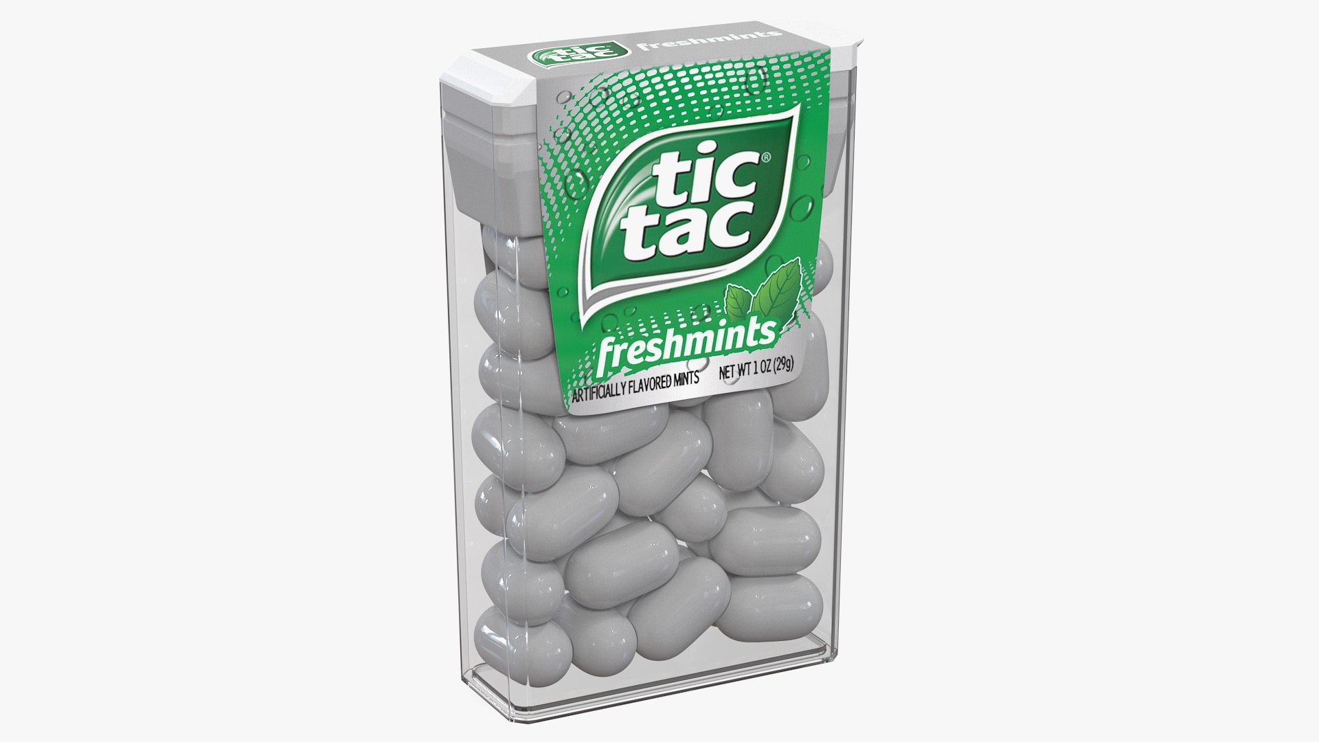 Tic Tac Freshmints Breath Mints 3D model preview