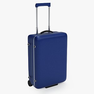 3d suitcase luggage case model