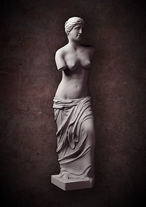 Venus hi poly + low poly