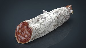 Spanish fuet salami
